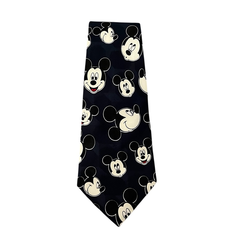 VTG Disney Unlimited Mickey Mouse Novelty Tie Mouse Ears
